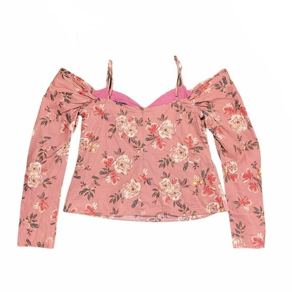 Lovers + Friends Rayna Top Floral Size Small Off The Shoulder Taylor Swift​ - Picture 6 of 7